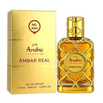 Perfume Feminino Âmbar Real 25ml Edp O Ouro Líquido Árabe n.A024 Arabic Collection Perfume Feminino Âmbar Real 25ml Edp O Ouro Líquido Árabe n.A024 Arabic Collection