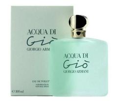 Perfume Feminino Aqua Di Gío Eau de Toilette 100 ml + 1 Amostra de Fragrância