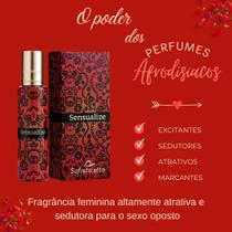 Perfume Feminino Ativa Feromonios Sensual Sensualize 30 ml