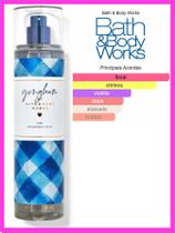 Perfume Feminino Bath e Body Works Várias Fragrâncias Body Splash Original Importado