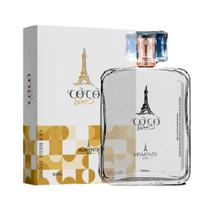 Perfume Feminino Coco Paris Woman 100ml Moments Paris Ambarado Fixação 12h na Pele Perfume Feminino Coco Paris Woman 100ml Moments Paris Ambarado Fixação 12h na Pele