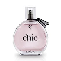 Perfume Feminino Colônia Desodorante Chic 95ml Eudora Fragrância Para Mulher Presente Especial Perfume Feminino Colônia Desodorante Chic 95ml Eudora Fragrância Para Mulher Presente Especial