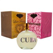Perfume Feminino Cuba Mademoiselle + Love Forever 100 ml - Cuba Perfumes