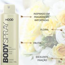 Perfume Feminino Desodorante Colônia Spray Body Splash Mood