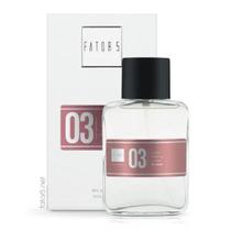Perfume Feminino Fator 5 Nº 03 60ml - Peônia, Lichia, Âmbar