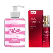 Perfume Feminino Feromonio Blow Girl Gel Aromatizant Virilha