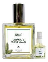 Perfume Feminino Gerânio & Ylang Ylang 100ml + Mini 10ml Perfume Feminino Gerânio & Ylang Ylang 100ml + Mini 10ml
