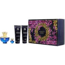 Perfume Feminino Gianni Versace Dylan Blue EDP Spray 100 Ml&Loção Corporal Gel Banho 5 Mini Perfume Feminino Gianni Versace Dylan Blue EDP Spray 100 Ml&Loção Corporal Gel Banho 5 Mini