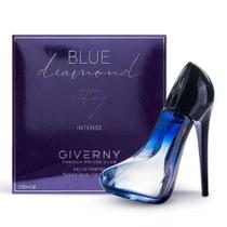 Perfume feminino giverny blue diamond hh femme eau de parfum 100ml