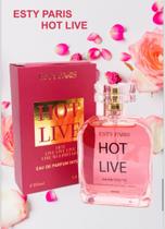 Perfume Feminino HOT LIVE - ESTY PARIS 100ml Perfume Feminino HOT LIVE - ESTY PARIS 100ml