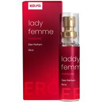 Perfume Feminino Lady Femme Pheromones Ero 15ml Kalya Perfume Sedutor com Feromônios Elegância e Atração