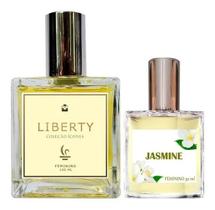 Perfume Feminino Liberty 100ml + Jasmine 30ml