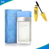 Perfume Feminino Light Blue 100ml Com Mascara de Cílios Collosal Extra Volume