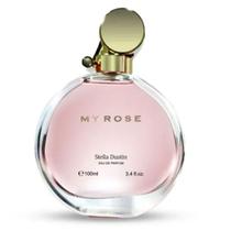 Perfume Feminino My Rose EDP 100Ml Stella Dustin com Selo Adipec