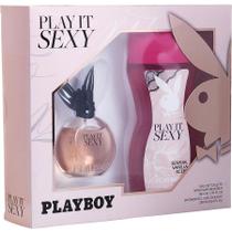 Perfume Feminino Playboy Play It Sexy Edt Spray 38 Ml & Gel De Banho 250