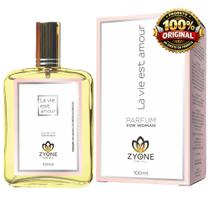 Perfume Feminino Zyone La Vie Est Amour 100ml - Alta Fixação