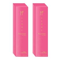 Perfume Feromônios Feminino Hot Flowers Hf Femme 2 Unidades