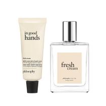 Perfume + Filosofia de creme para mãos Pure Grace EDT e Fresh Cream Perfume + Filosofia de creme para mãos Pure Grace EDT e Fresh Cream