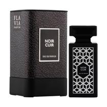 Perfume Flavia Noir Cuir Eau de Parfum 90ml para homens Perfume Flavia Noir Cuir Eau de Parfum 90ml para homens