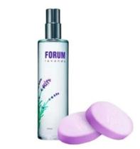 Perfume Forum Lavanda 150ml + 2 Sabonetes Barra 80g - Kit