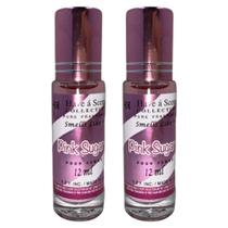 Perfume Fragrância E de B Pink Sugar Roll On 12ml Kit com 2 Perfume Fragrância E de B Pink Sugar Roll On 12ml Kit com 2