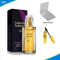 Perfume Gabriela Sabatini 60ml Feminino Com Espelho de Bolsa e Máscara de Cílios