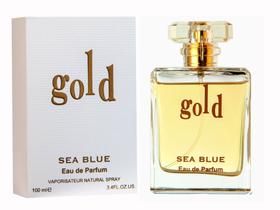 Perfume Gold 100ml Feminino Sea Blue