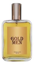 Perfume Gold Men 100Ml - Essência Importada + Óleo Essencial - Essência Do Brasil