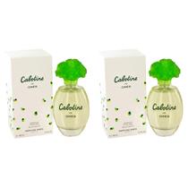 Perfume Gres Cabotine Eau De Toilette 100ml para mulheres (pacote com 2) Perfume Gres Cabotine Eau De Toilette 100ml para mulheres (pacote com 2)