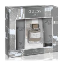 Perfume GUESS 1981 Eau de Toilette 100ml, conjunto de presente masculino de 3 peças
