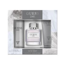 Perfume GUESS 1981 Eau de Toilette 100ml, conjunto de presente masculino de 3 peças Perfume GUESS 1981 Eau de Toilette 100ml, conjunto de presente masculino de 3 peças