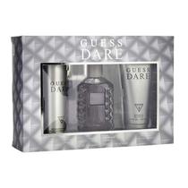 Perfume GUESS Guess Dare para homens, Eau de Toilette, 100 ml, conjunto de 3 peças Perfume GUESS Guess Dare para homens, Eau de Toilette, 100 ml, conjunto de 3 peças