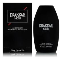 Perfume Guy Laroche Drakkar Noir EDT Original EDT 200ml para masculino Perfume Guy Laroche Drakkar Noir EDT Original EDT 200ml para masculino