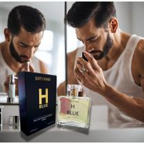 Perfume H Blue 100ml Aromatico Amadeirado Perfume Masculino Esty Paris