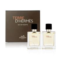 Perfume Hermes Terre d'Hermès 50ml - Kit com 2 Peças para Homens