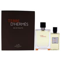 Perfume Hermes Terre D'Hermes EDT 100ml para homens, conjunto de presente de 2 peças