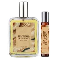 Perfume Ho Wood Elegante Feminino 100ml + Spray 10ml Natural Perfume Ho Wood Elegante Feminino 100ml + Spray 10ml Natural