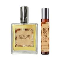 Perfume Ho Wood Elegante Feminino 50Ml + Spray 10Ml Natural Perfume Ho Wood Elegante Feminino 50Ml + Spray 10Ml Natural