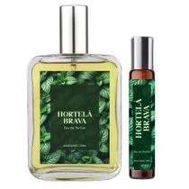 Perfume Hortelã Brava Refrescante Homem 100ml + Roll On 10ml