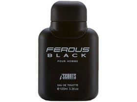 Perfume I-scents Ferous Black Masculino - Eau de Toilette 100ml