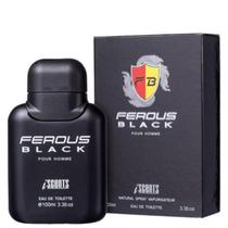 Perfume I Scents Ferous Black Masculino EDT 100mL