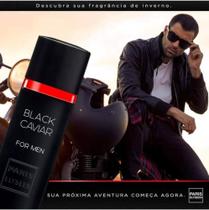 Perfume Importado Black Caviar Paris Elysees Masculino 100ML