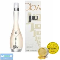 Perfume Jennifer Lopez Glow 100ml e Pó de Banana Finalizador Maquiagem Fenzza 15g - JENNIFER LOPEZ