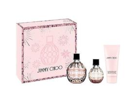 Perfume Jimmy Choo Signature Eau de Parfum 100ml, conjunto de 3 peças