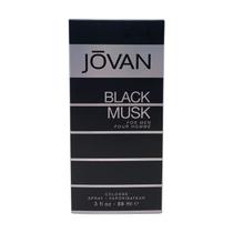 Perfume Jovan Black Musk Cologne Spray 90ml para homens