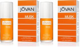 Perfume Jovan Musk para homens Eau de Cologne 90 ml (pacote com 2)