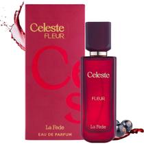 Perfume Khadlaj La Fede Celeste Fleur Água de Perfume 100mL Perfume Khadlaj La Fede Celeste Fleur Água de Perfume 100mL
