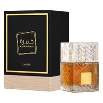Perfume Khamrah Masculino Árabe Doce e Intenso EDP 100ml Alta Fixação Aroma Marcante