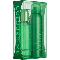 Perfume Kit Colour Me Verde Edp 90Ml Body Spray 150Ml Masculino