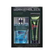 Perfume Kit Linn Young Work Holics Edt 100Ml Chuveiro Gel Masculino